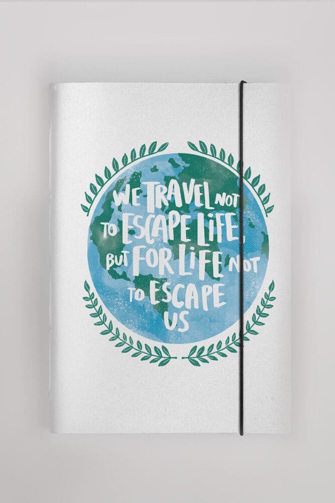 Nova coleção de produtos do Destinos Imperdíveis travel sketchbook