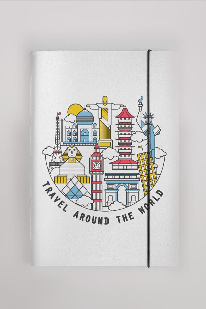 Nova coleção de produtos do Destinos Imperdíveis world sketchbook