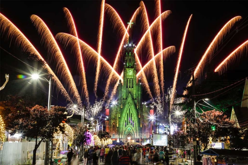 Natal de Canela - Chegada do Papai Noel