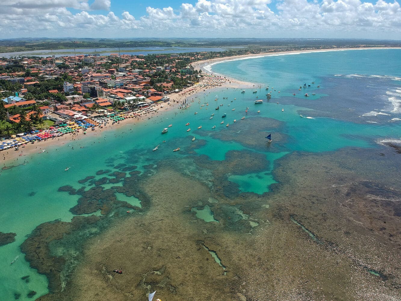 Porto de Galinhas de Drone