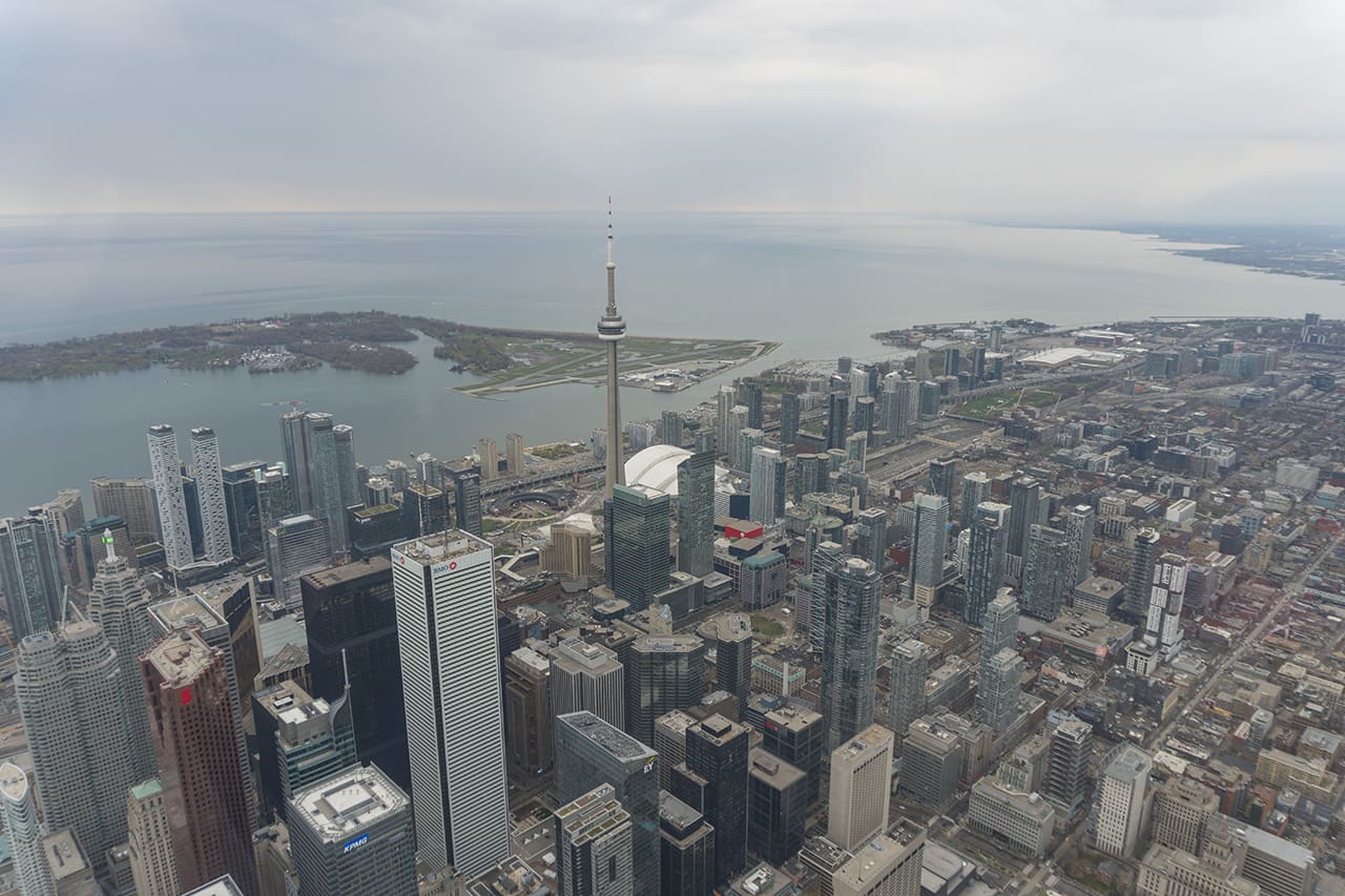 3 atrações imperdíveis em Toronto - Passeio de helicóptero