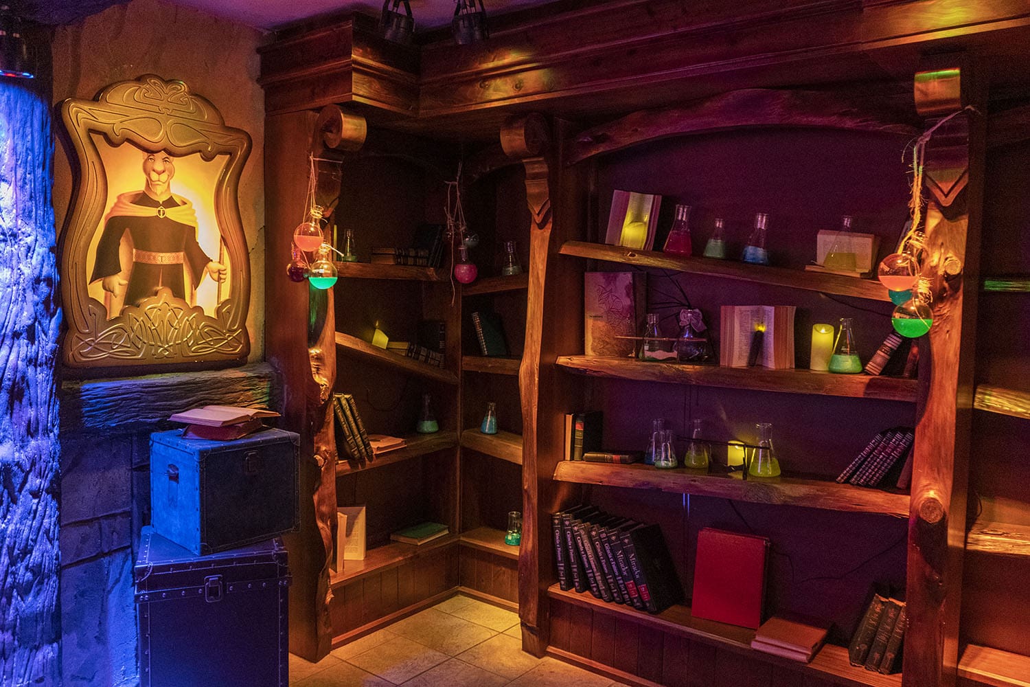 Passagem secreta na Pizzaria Hector