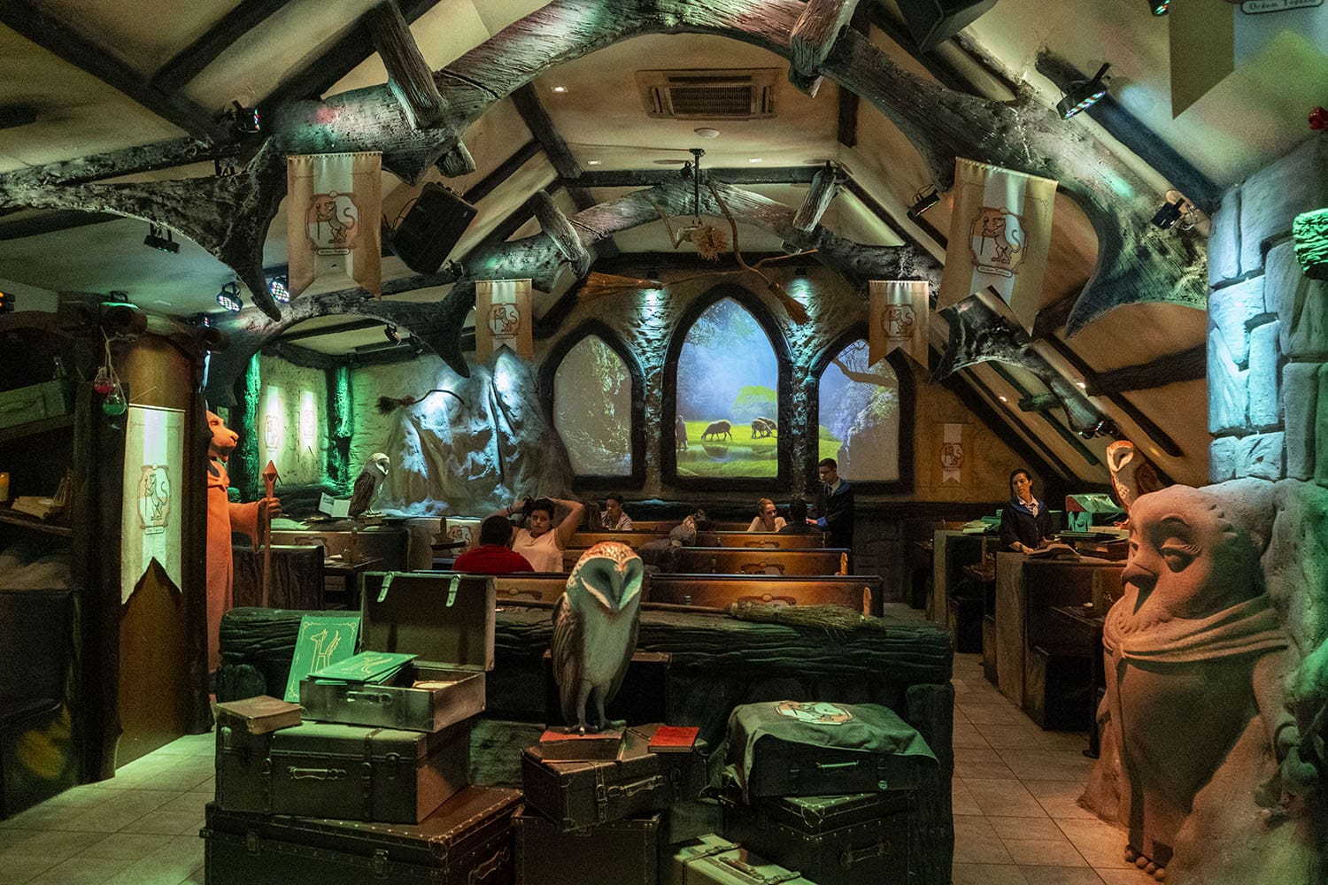 Ambientes da Pizzaria Hector