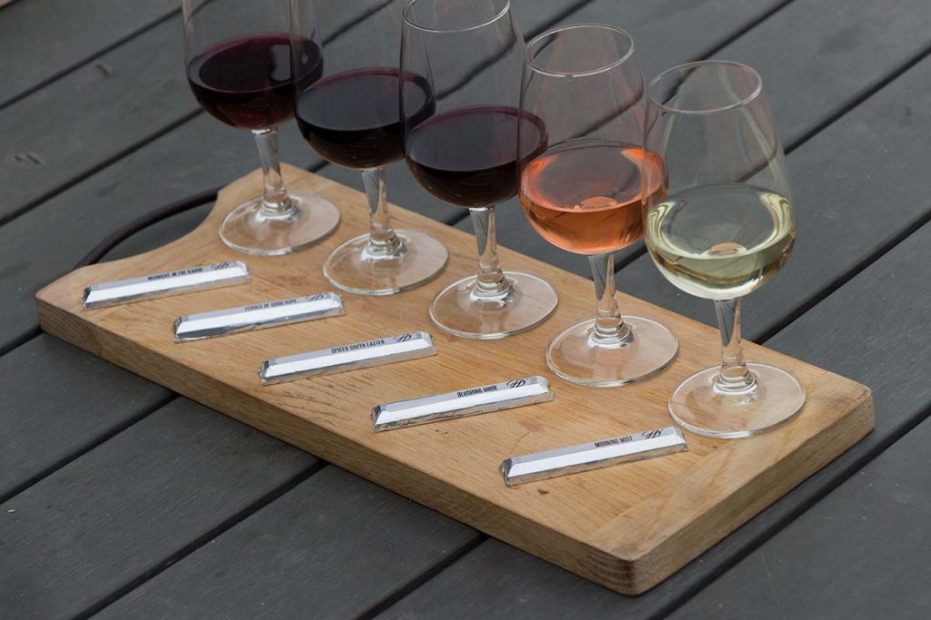 Degustação de vinho com chocolate em Durbanville Hills