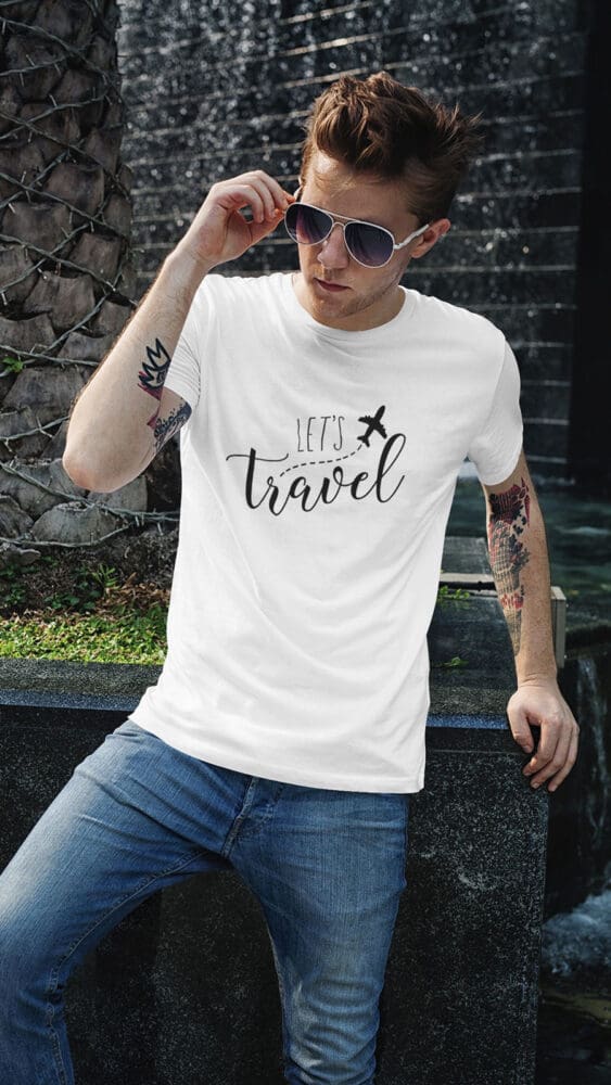 Camiseta Let's Travel