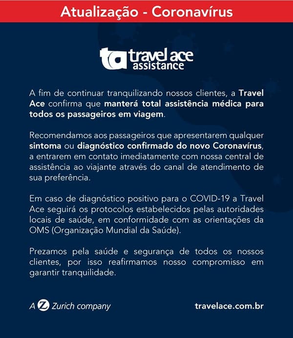 Travel Ace - Coronavírus e Seguro Viagem