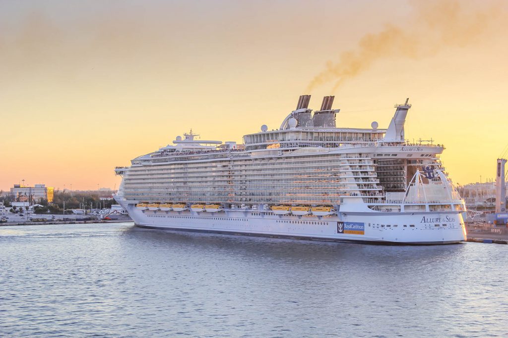 Maiores navios de cruzeiros do mundo - Allure of the Seas