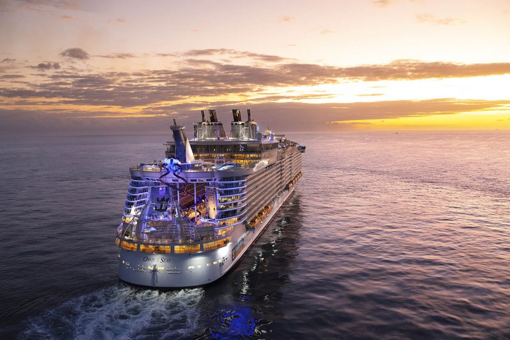 Maiores navios de cruzeiros do mundo - Oasis of the Seas