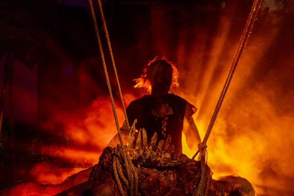 personagem de filme de terror