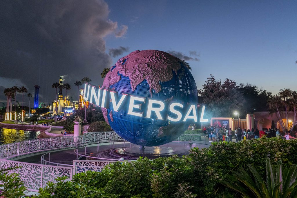 Bola da Universal Studios em Orlando