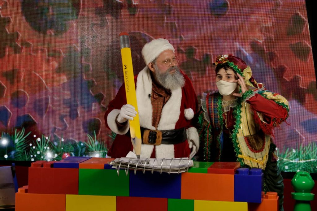 Papai Noel no Sonho de Natal de Canela