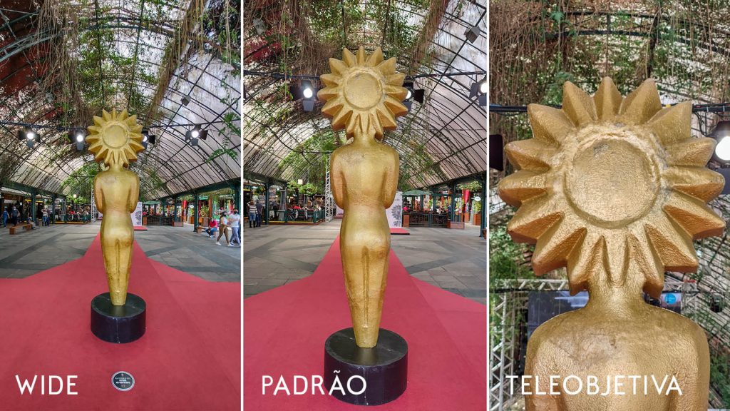 Comparativo das câmeras do motorola edge+ (Fotos: Andy Spinelli)