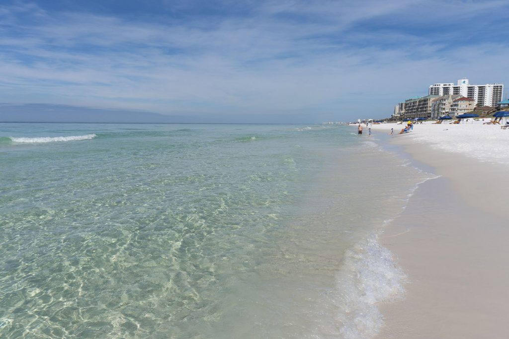 As praias cristalinas de Destin (Foto: Andy Spinelli)