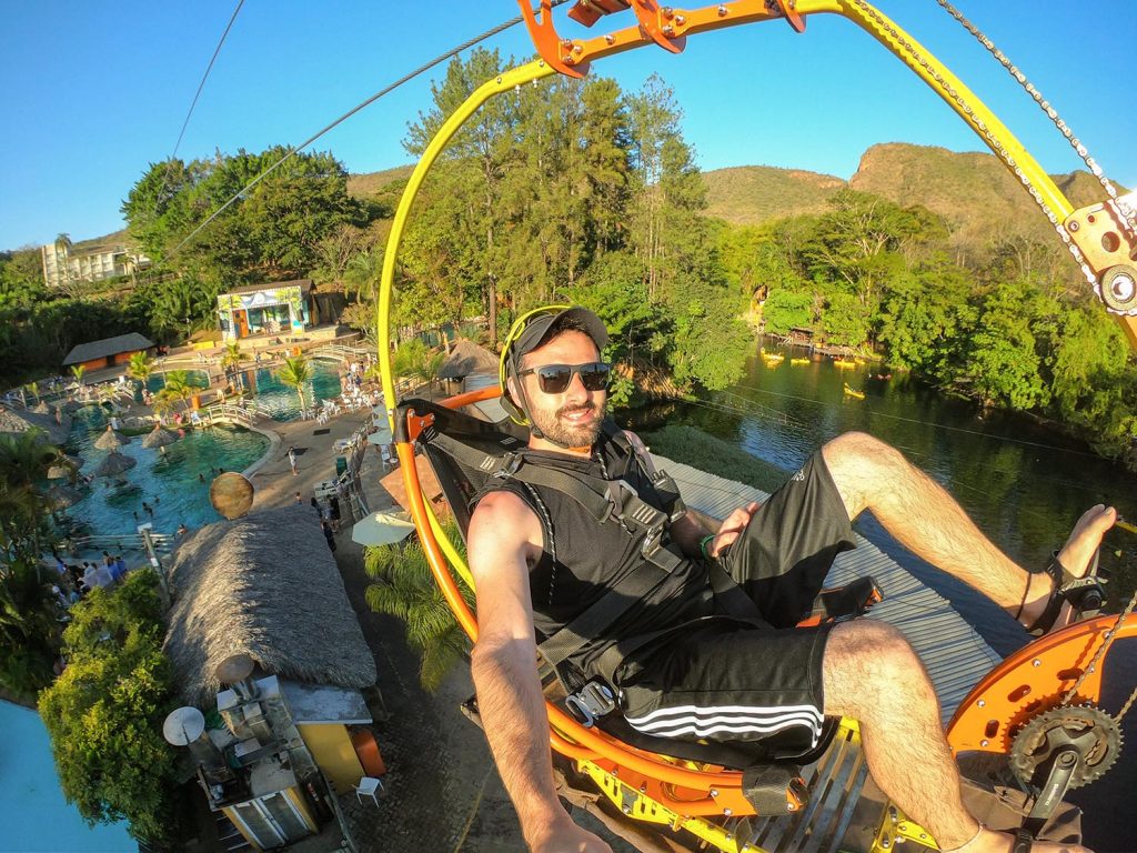 Como é o Rio Quente Resorts? aerobike