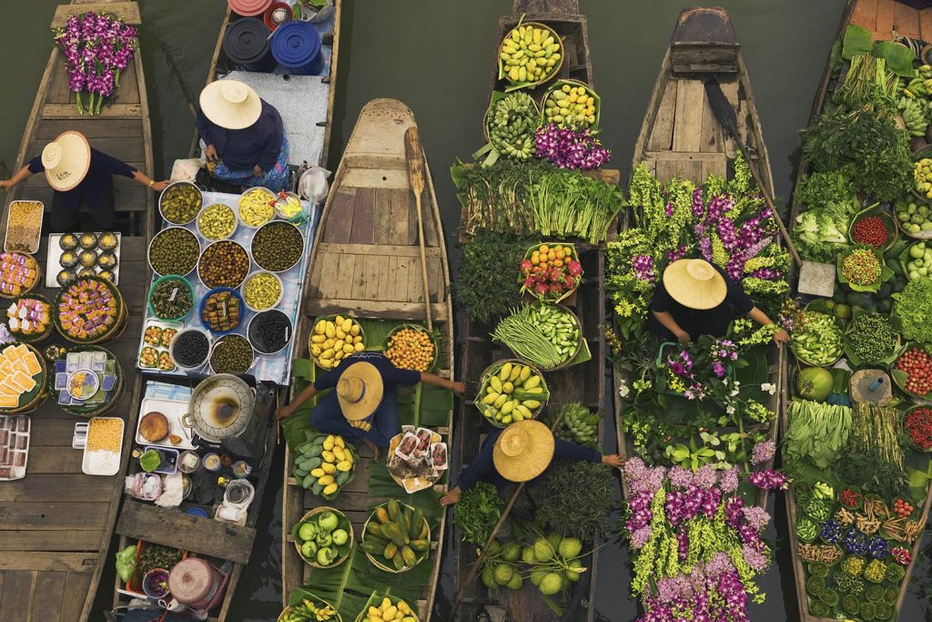 Tudo o que você precisa saber sobre a Tailândia floating market