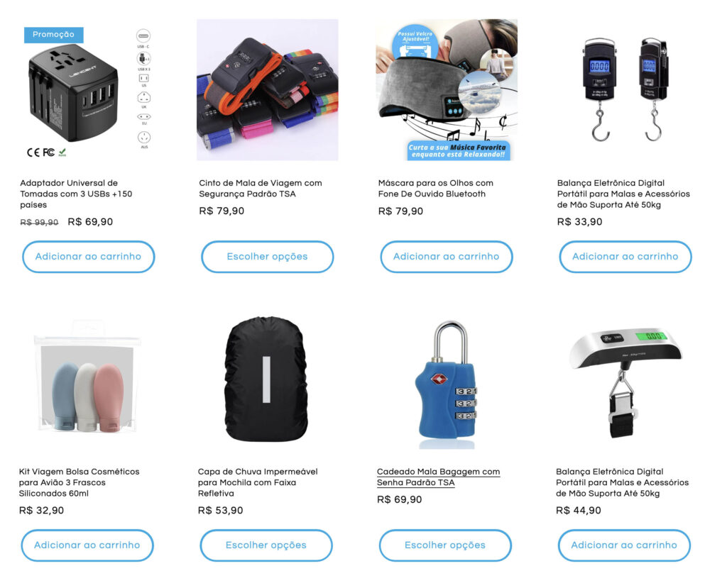 Planeje sua viagem loja di