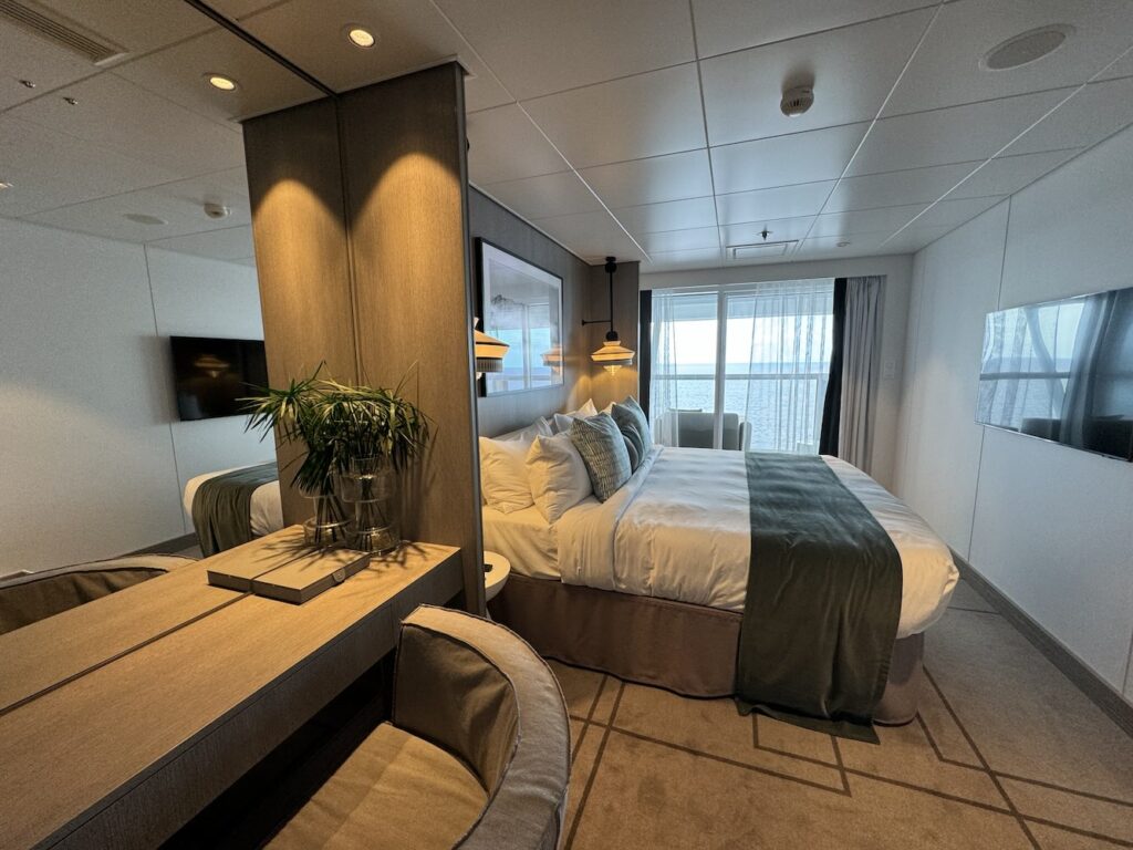 cabine de um cruzeiro