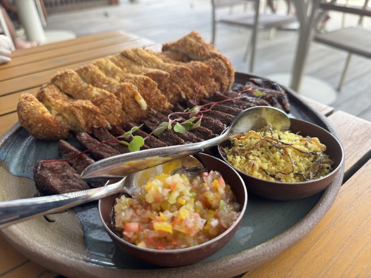 Almoço no Contemplar.