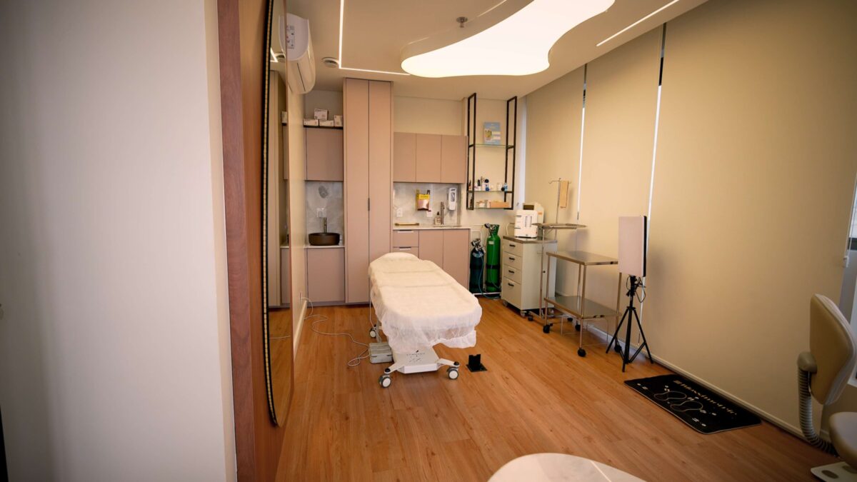 sala de procedimento estético