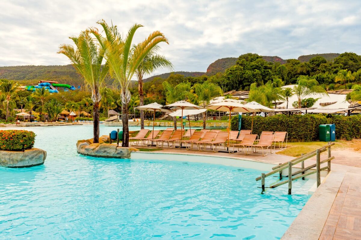 espaço exclusivo do clube de férias do rio quente resorts